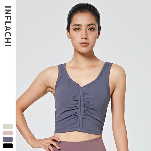 gym clothing outer wear sports brassiere womens running fitness underwear yoga suit vest style push-up -resistant wrinkle /301, White;black
gym clothing outer wear sports brassiere womens running fitness underwear yoga suit vest style push-up -resistant wrinkle /301, White;black