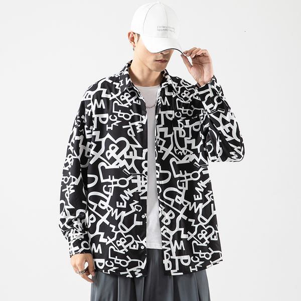 2021 brand spring autumn long sleeves new print collar korea style shirt for men's clothing ui1q, White;black
2021 brand spring autumn long sleeves new print collar korea style shirt for men's clothing ui1q, White;black