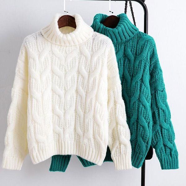 2019 new women winter knitted sweaters turtleneck long sleeve pullovers knit casual solid sweaters jumpers1, White;black
2019 new women winter knitted sweaters turtleneck long sleeve pullovers knit casual solid sweaters jumpers1, White;black