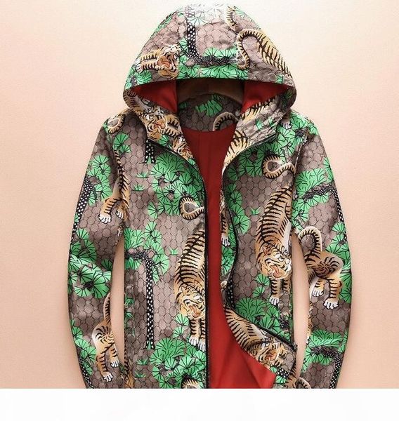 new spring autumn fashion slim fit young men hooded jacket tiger print thin jackets casual windbreaker quality, Black;brown
new spring autumn fashion slim fit young men hooded jacket tiger print thin jackets casual windbreaker quality, Black;brown