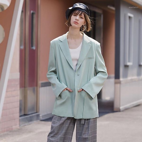 ael women loose solid blazer suit long sleeve casual coat office work jacket outerwear fashion streetwear woman 20201, White;black
ael women loose solid blazer suit long sleeve casual coat office work jacket outerwear fashion streetwear woman 20201, White;black