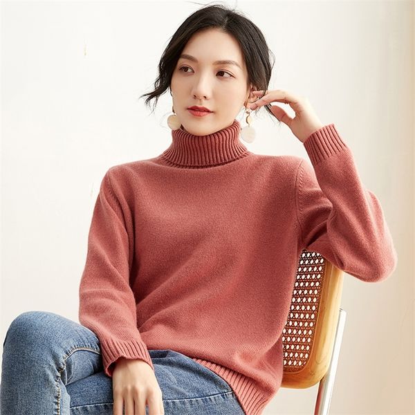 sweater women's new high lapel pullover pure color loose wild knitting wool base warm cashmere turtleneck sweater large size 201030, White
sweater women's new high lapel pullover pure color loose wild knitting wool base warm cashmere turtleneck sweater large size 201030, White