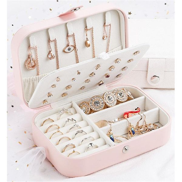 jewelry storage box for earrings ring necklaces pu leather box for jewelry portable organizer travel case, Pink;blue
jewelry storage box for earrings ring necklaces pu leather box for jewelry portable organizer travel case, Pink;blue