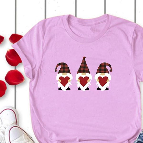 love printed women couple t shirt three gnome heart love print funny short sleeve tee woman 2021 valentines day gift, White
love printed women couple t shirt three gnome heart love print funny short sleeve tee woman 2021 valentines day gift, White