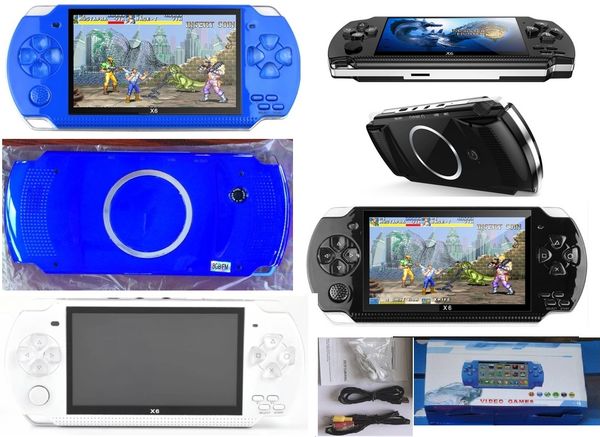 4.3 inch x6 handheld game console screen for psp game store classic games tv output portable video game player
4.3 inch x6 handheld game console screen for psp game store classic games tv output portable video game player