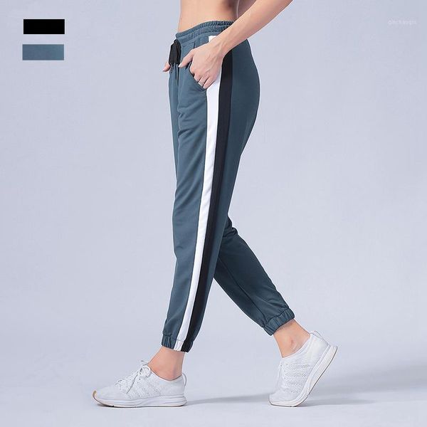 running pants breathable women yoga sport gym fitness training trouser workout quick dry loose jogging legging1, Black;blue
running pants breathable women yoga sport gym fitness training trouser workout quick dry loose jogging legging1, Black;blue