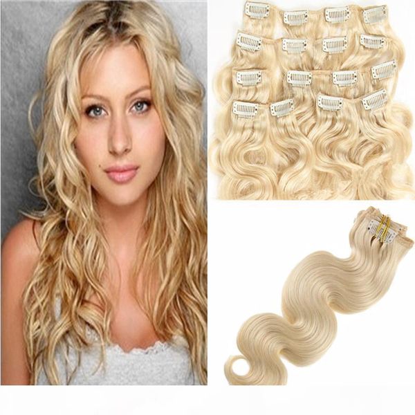 16 -24 inch blond black brown wavy clip in human hair extensions 70g 100g brazilian indian remy hair body wave ing
16 -24 inch blond black brown wavy clip in human hair extensions 70g 100g brazilian indian remy hair body wave ing