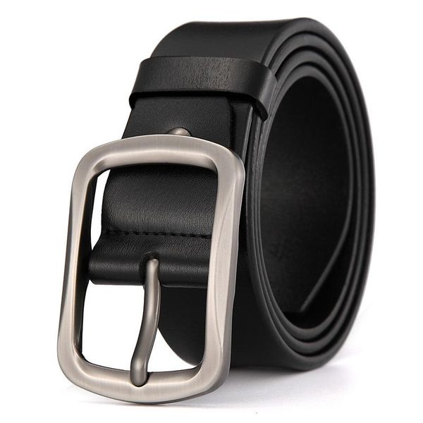 men's leather classic belt alloy pin buckle men's matching jeans business cowhide belt black color dark brown color, Black;brown
men's leather classic belt alloy pin buckle men's matching jeans business cowhide belt black color dark brown color, Black;brown