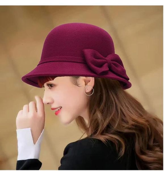 women warm wool felt flowers hat ladies wide brim hat autumn winter noble elegant girls fashion party cap decoration, Blue;gray
women warm wool felt flowers hat ladies wide brim hat autumn winter noble elegant girls fashion party cap decoration, Blue;gray