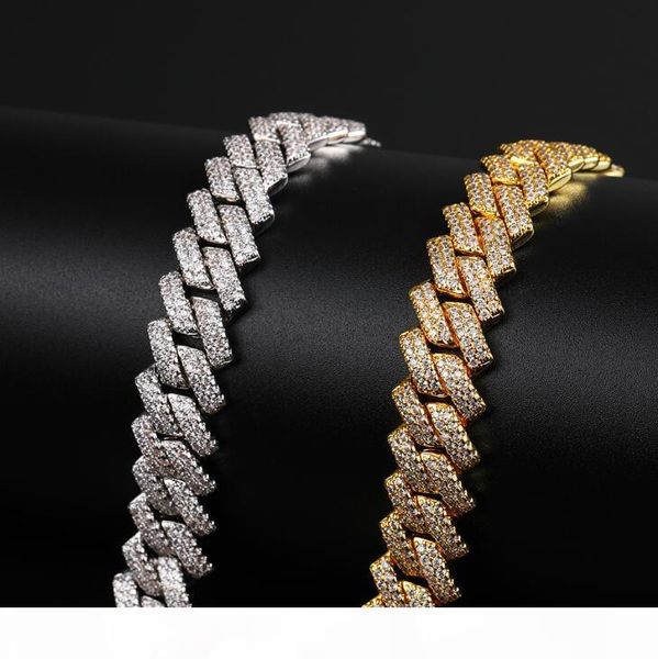 new color 20mm cuban link chains bracelets fashion hiphop jewelry 2 row rhinestones iced out bracelets for men 9inch designer bracelets, Black
new color 20mm cuban link chains bracelets fashion hiphop jewelry 2 row rhinestones iced out bracelets for men 9inch designer bracelets, Black