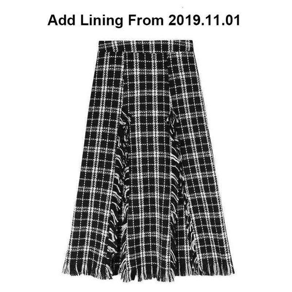 skirts bella elegant autumn winter women empire wool tassels plaid mid casual ladies office 56pc, Black
skirts bella elegant autumn winter women empire wool tassels plaid mid casual ladies office 56pc, Black