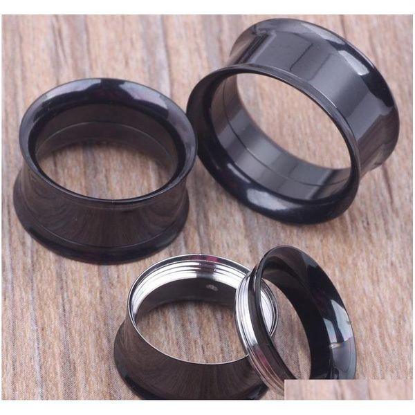 mix 5-20mm 36pcs stainless steel black internally threaded double flare flesh tunnel ear plug pi jllqxe yummy_shop, Silver
mix 5-20mm 36pcs stainless steel black internally threaded double flare flesh tunnel ear plug pi jllqxe yummy_shop, Silver