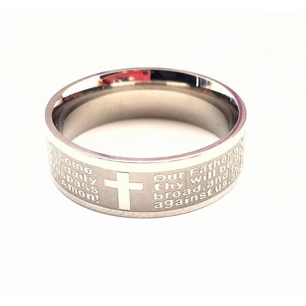 gold silver stainless steel english lord's prayer cross etaching polishing ring(s wmtswy luckyhat
gold silver stainless steel english lord's prayer cross etaching polishing ring(s wmtswy luckyhat