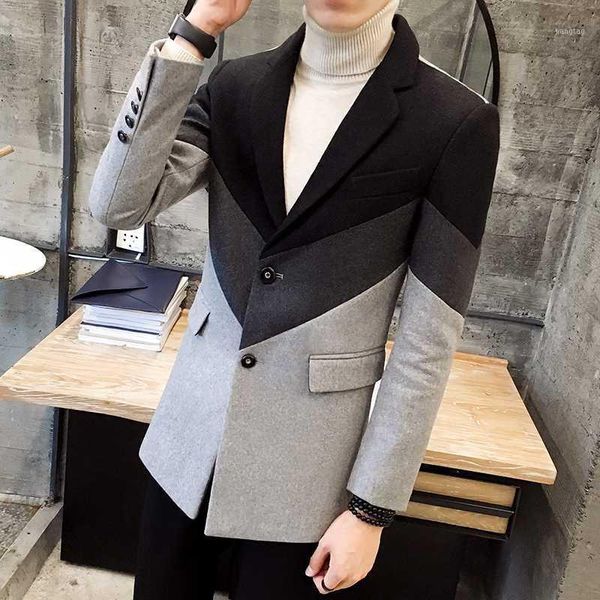 patchwork mens overcoat contrast stripe trench coat 2017 grey green winter fashion single breasted slim fit long coat men 3xl1, Tan;black
patchwork mens overcoat contrast stripe trench coat 2017 grey green winter fashion single breasted slim fit long coat men 3xl1, Tan;black