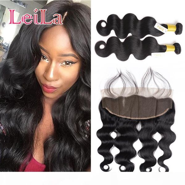 indian virgin hair 2 bundles with 13 x 4 lace frontal 3pcs set body wave human hair wefts with closure from leila, Black;brown
indian virgin hair 2 bundles with 13 x 4 lace frontal 3pcs set body wave human hair wefts with closure from leila, Black;brown