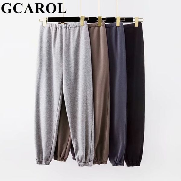 gcarol new womens terry cotton blends loose harem pants high elastic waisted sweatpants stretch oversized trendy sports pants 201102, Black;white
gcarol new womens terry cotton blends loose harem pants high elastic waisted sweatpants stretch oversized trendy sports pants 201102, Black;white