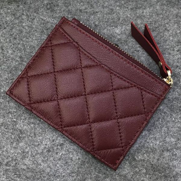 trendy casual sheepskin embroidered wallet rhombus with card slot zipper small purse coin small bag, Red;black
trendy casual sheepskin embroidered wallet rhombus with card slot zipper small purse coin small bag, Red;black