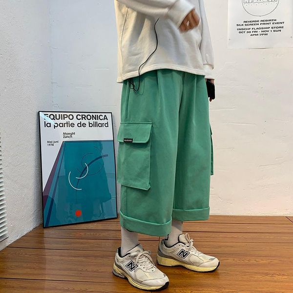 men's pants neploha 2021 loose straight wide leg girls fashion solid color cargo casual oversize streetwear, Black
men's pants neploha 2021 loose straight wide leg girls fashion solid color cargo casual oversize streetwear, Black