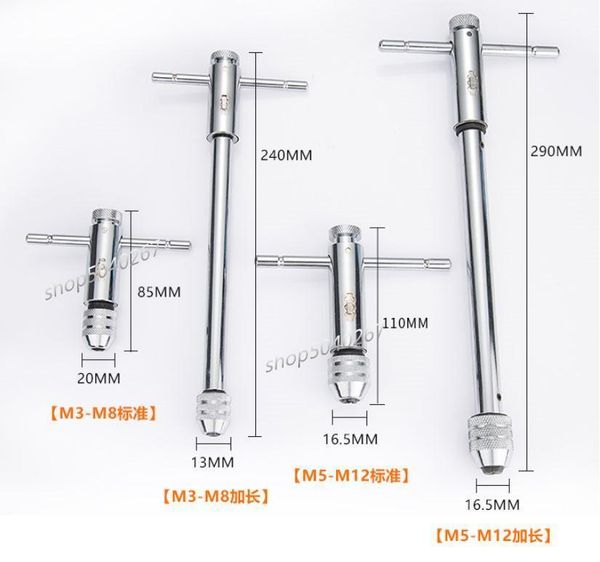 1pc m3-m8 m5-m12 lengthen adjustable t type handle ratchet for taps wrenches wire tapping wrench adjustable hand tool1
1pc m3-m8 m5-m12 lengthen adjustable t type handle ratchet for taps wrenches wire tapping wrench adjustable hand tool1