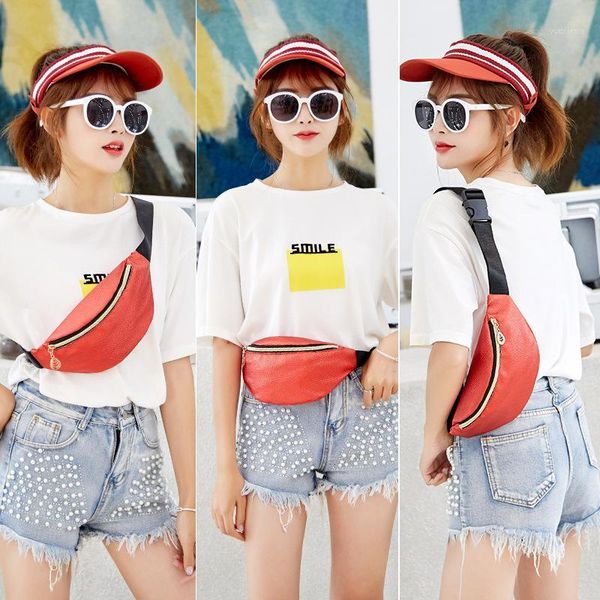 2020 summer new women's waist bag solid color large capacity leisure travel bag ladies chest sports1
2020 summer new women's waist bag solid color large capacity leisure travel bag ladies chest sports1