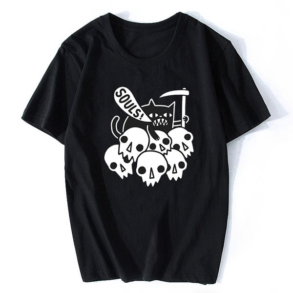 sport cat got your soul grim reaper funny vintage men horror skull t-shirt harajuku streetwear funny vogue aesthetic cotton tshirt 
sport cat got your soul grim reaper funny vintage men horror skull t-shirt harajuku streetwear funny vogue aesthetic cotton tshirt