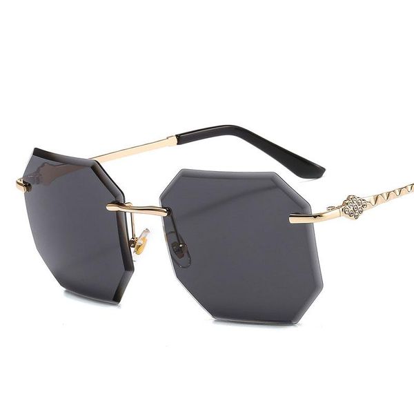 sunglasses veshion square polygon rimless luxury men women fashion shades uv400 vintage glasses, White;black
sunglasses veshion square polygon rimless luxury men women fashion shades uv400 vintage glasses, White;black