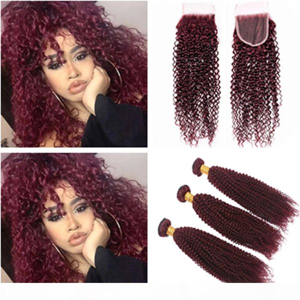 malaysian burgundy red human hair kinky curly weave bundles with closure #99j wine red curly human hair 3bundles with 4x4 lace closure, Black;brown
malaysian burgundy red human hair kinky curly weave bundles with closure #99j wine red curly human hair 3bundles with 4x4 lace closure, Black;brown