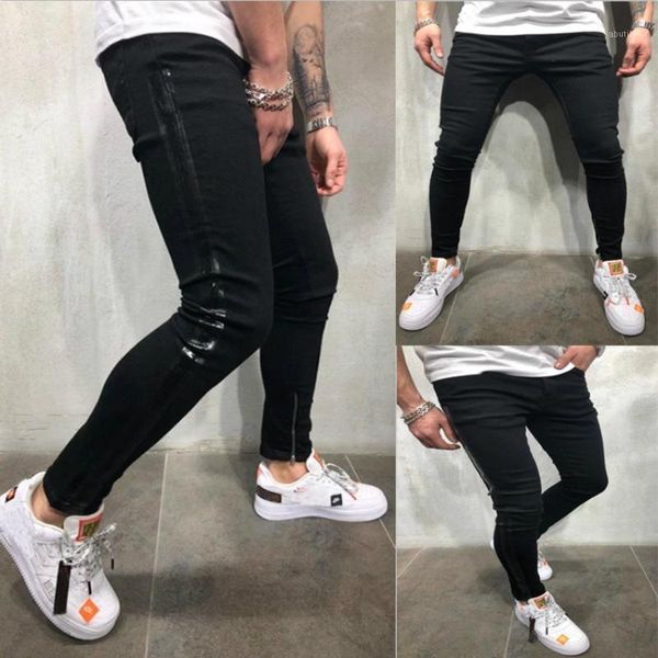 men's jeans sell men designer black casual male skinny motorcycle hip denim pants1, Blue
men's jeans sell men designer black casual male skinny motorcycle hip denim pants1, Blue