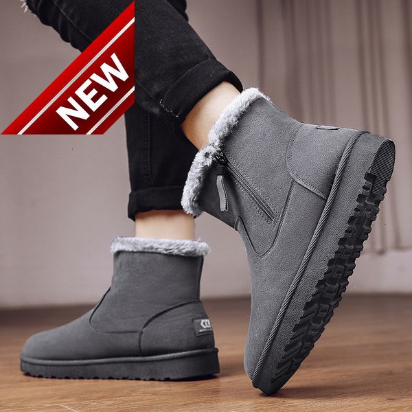 snow boots men's winter 2021 new plush thickened fur integrated cotton outdoor leisure fashion shoes, Black
snow boots men's winter 2021 new plush thickened fur integrated cotton outdoor leisure fashion shoes, Black
