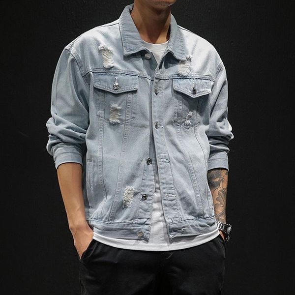 men's spring denim jacket street fashion hip hop denim jacket men's casual loose 2021 new fashion ripped slim, Black;brown
men's spring denim jacket street fashion hip hop denim jacket men's casual loose 2021 new fashion ripped slim, Black;brown