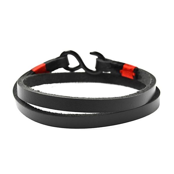 new woven black hook bracelet nautical navy leather bracelet multi-layer men's bracelet n jlldoj
new woven black hook bracelet nautical navy leather bracelet multi-layer men's bracelet n jlldoj