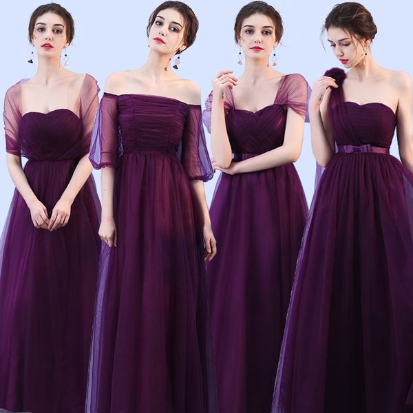 wedding party beach wedding plus size junior women ladies bandage purple bridesmaid dresses tulle party dress sisters dress, White;pink
wedding party beach wedding plus size junior women ladies bandage purple bridesmaid dresses tulle party dress sisters dress, White;pink