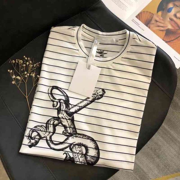 pure yuan version designer high edition 2022 early spring new windboat anchor print short sleeve cotton stripe versatile t-shirt women, White
pure yuan version designer high edition 2022 early spring new windboat anchor print short sleeve cotton stripe versatile t-shirt women, White