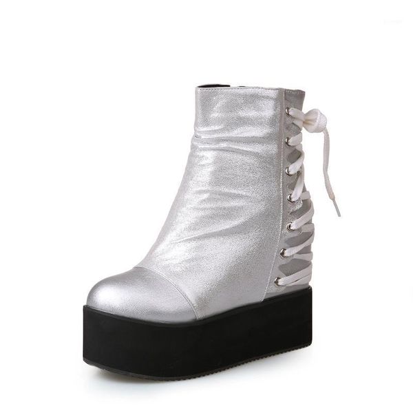 lady boots women's rubber shoes rain luxury designer round toe lolita rock low large size fashion mid calf lace-up1, Black
lady boots women's rubber shoes rain luxury designer round toe lolita rock low large size fashion mid calf lace-up1, Black