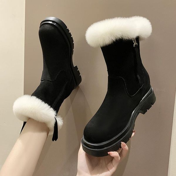lolita boots women shoes autumn flat heel australia winter footwear platform boots-women round toe plush snow, Black
lolita boots women shoes autumn flat heel australia winter footwear platform boots-women round toe plush snow, Black