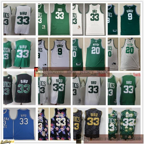 retro vintage basketball larry 33 bird jerseys stitched rajon 9 rondo ray 20 allen jerseys green white two color bird, Black;red
retro vintage basketball larry 33 bird jerseys stitched rajon 9 rondo ray 20 allen jerseys green white two color bird, Black;red