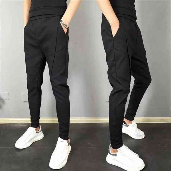 fashion mens pencil pants slim fit casual korean formal pants casual skinny long straight joggers sweat trousers, Black
fashion mens pencil pants slim fit casual korean formal pants casual skinny long straight joggers sweat trousers, Black
