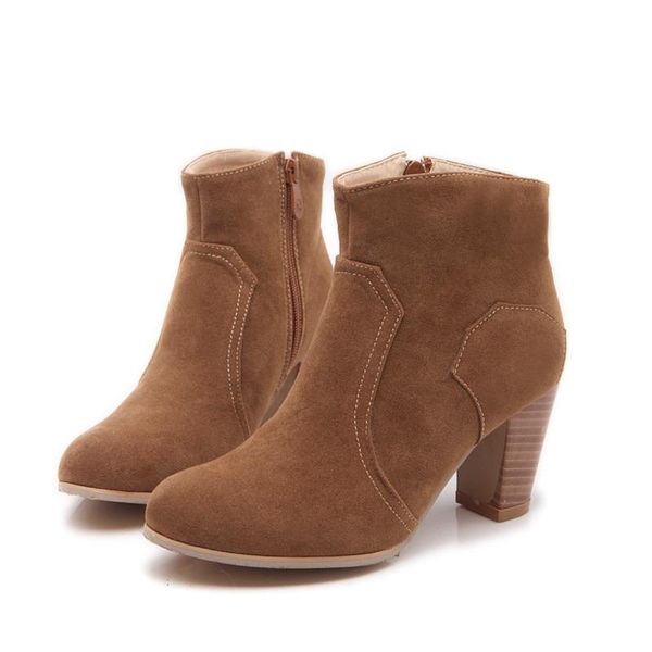 deat 2020 new autumn and winter fashion casual one foot thick heel frosted elastic medium heel short boots women shoes sg179, Black
deat 2020 new autumn and winter fashion casual one foot thick heel frosted elastic medium heel short boots women shoes sg179, Black