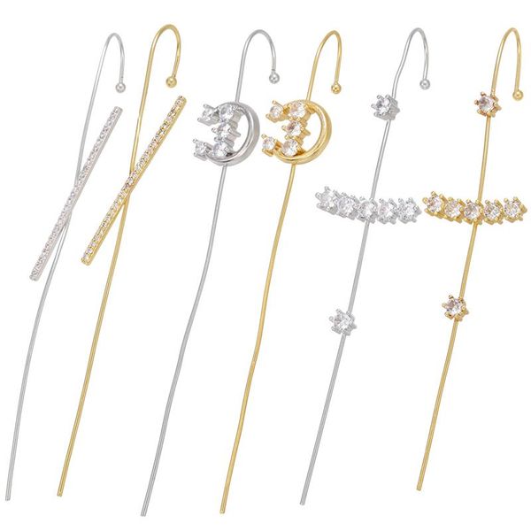 stud hecheng ,1pc ,piercing earrings, cz crystal for women wedding party jewelry gifts, Golden;silver
stud hecheng ,1pc ,piercing earrings, cz crystal for women wedding party jewelry gifts, Golden;silver