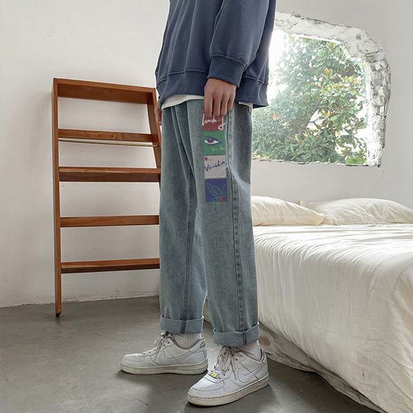 new brim 2021 primavera e inverno novo fino grosso de perna reta jeans solto moda jovem masculinas jnak, Blue
new brim 2021 primavera e inverno novo fino grosso de perna reta jeans solto moda jovem masculinas jnak, Blue