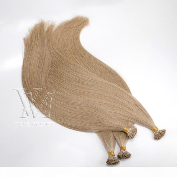 double drawn 0.5g strand 100g european i-tip human pre-bonded virgin remy human straight keratin brown blonde hair extensions, Black
double drawn 0.5g strand 100g european i-tip human pre-bonded virgin remy human straight keratin brown blonde hair extensions, Black