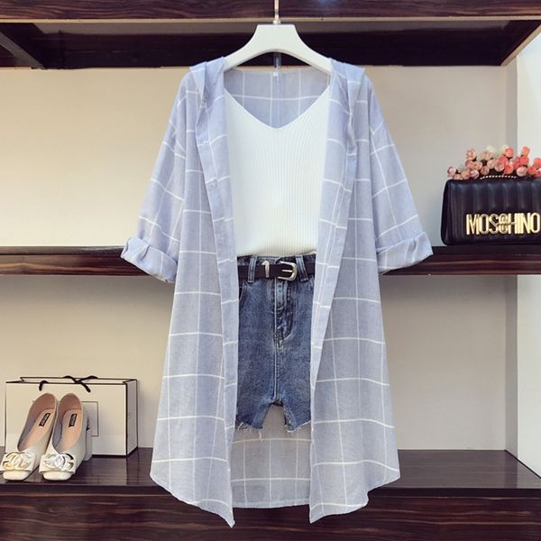 large size women's clothing 2020 summer new korean style fat mm western style fashion shirt suit pants suitshorts pants setslim shorts, Gray
large size women's clothing 2020 summer new korean style fat mm western style fashion shirt suit pants suitshorts pants setslim shorts, Gray