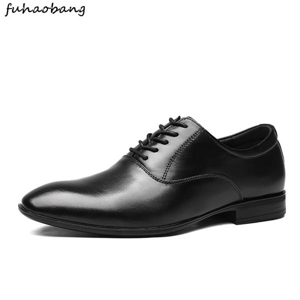 men genuine leather shoes zapatos de hombre soft designer lace up men derby shoes dress business office wedding party, Black
men genuine leather shoes zapatos de hombre soft designer lace up men derby shoes dress business office wedding party, Black