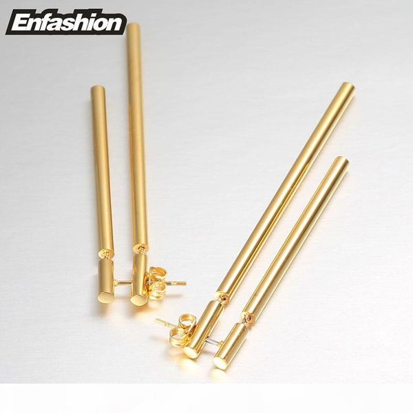 enfashion jewelry double long earrings dangle earring rose gold color earings stainless steel drop earrings for women wholesale y19050901, Golden
enfashion jewelry double long earrings dangle earring rose gold color earings stainless steel drop earrings for women wholesale y19050901, Golden