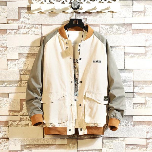 men's jackets men's button bomber jacket autumn street casual streetwear pilot baseball coat cotton multi-pocket men cloth, Black;brown
men's jackets men's button bomber jacket autumn street casual streetwear pilot baseball coat cotton multi-pocket men cloth, Black;brown