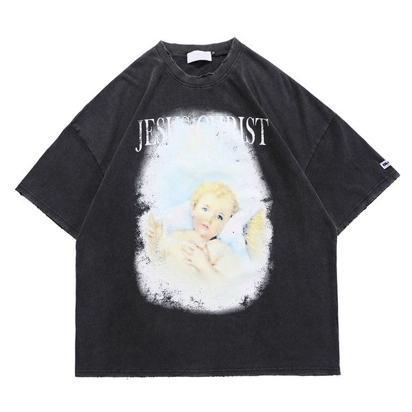 jesus christ tshirt men women summer oversized men's t-shirts cotton tee streetwear clothing, White;black
jesus christ tshirt men women summer oversized men's t-shirts cotton tee streetwear clothing, White;black