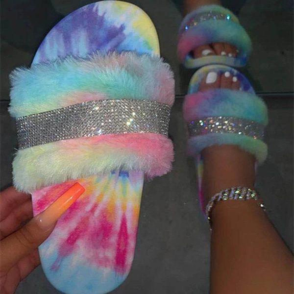colorful rhinestone women's slides ladies casual flock slippers female home indoor suede warm fur sandals shoes, Black
colorful rhinestone women's slides ladies casual flock slippers female home indoor suede warm fur sandals shoes, Black