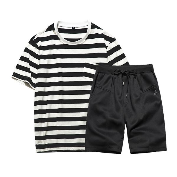 2021 fashion brand t- shirt + pants sets clothing new solid slim fit men tracksuits suits set short sleeve lm1v, Black
2021 fashion brand t- shirt + pants sets clothing new solid slim fit men tracksuits suits set short sleeve lm1v, Black