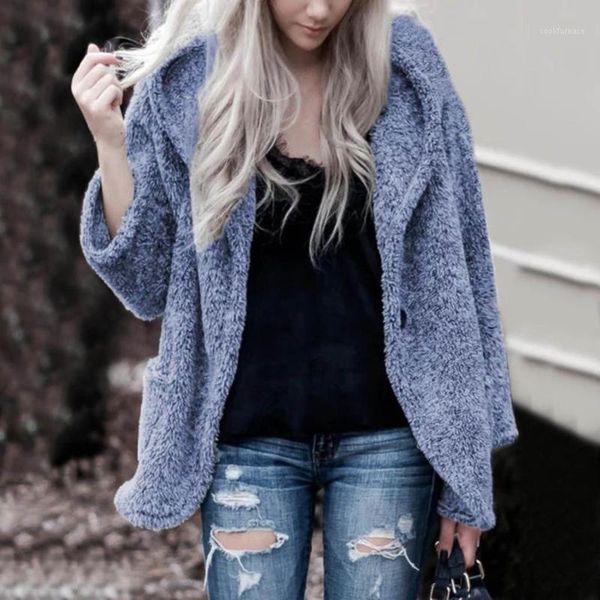 women faux fur coat fashion autumn and winter warm collar long sleeves plush hat jacket casaco inverno feminino #2s131, Black
women faux fur coat fashion autumn and winter warm collar long sleeves plush hat jacket casaco inverno feminino #2s131, Black