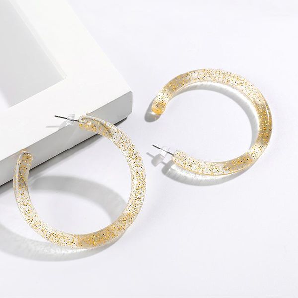 charm korean fashion jewellery transparent yellow hoop earrings for women c shape geometric acrylic resin statement wholesale1, Golden
charm korean fashion jewellery transparent yellow hoop earrings for women c shape geometric acrylic resin statement wholesale1, Golden